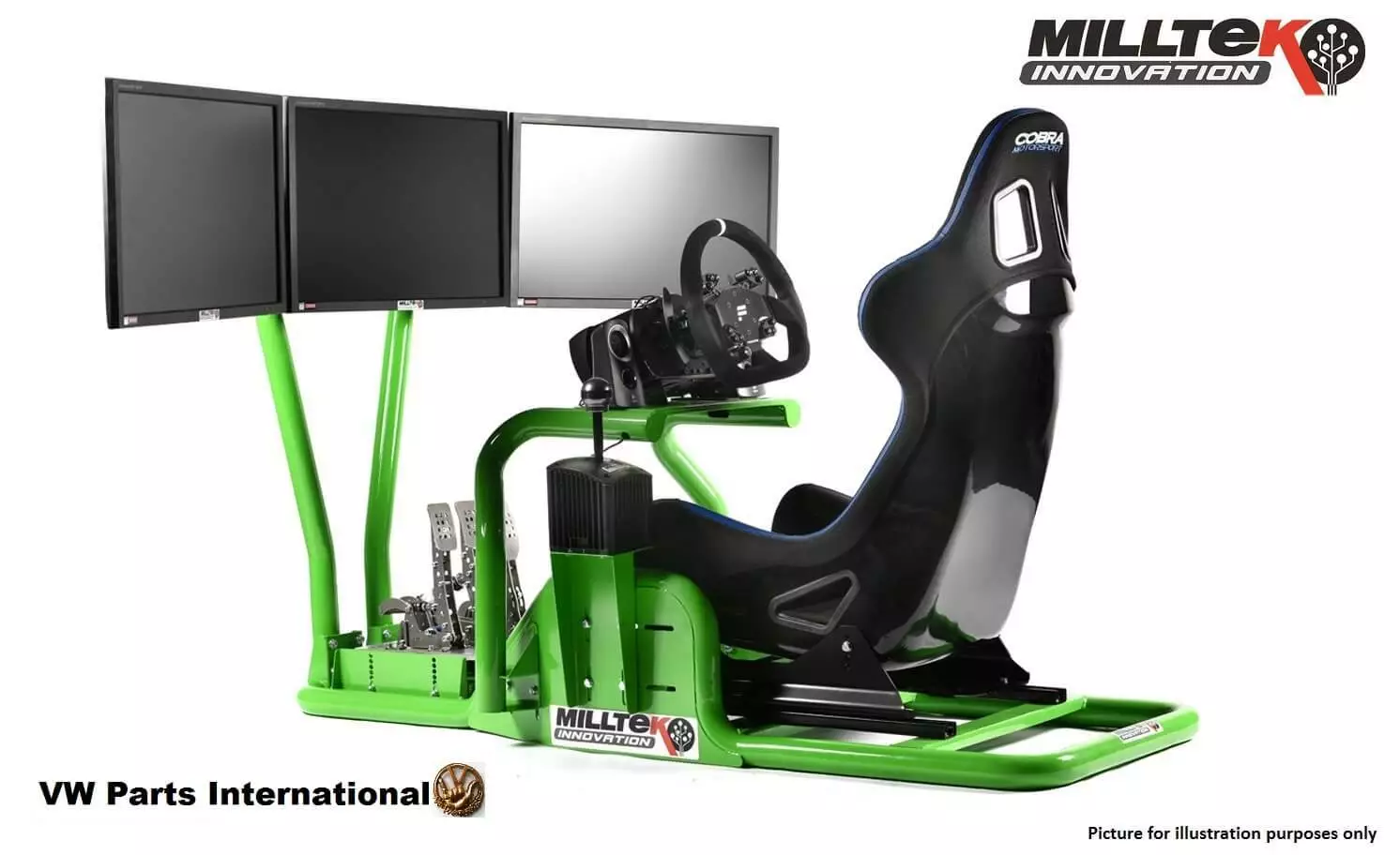 Solid Frame For Ultimate Racing Gaming Driving Arcade 3 Screen XBox PS5 Gift