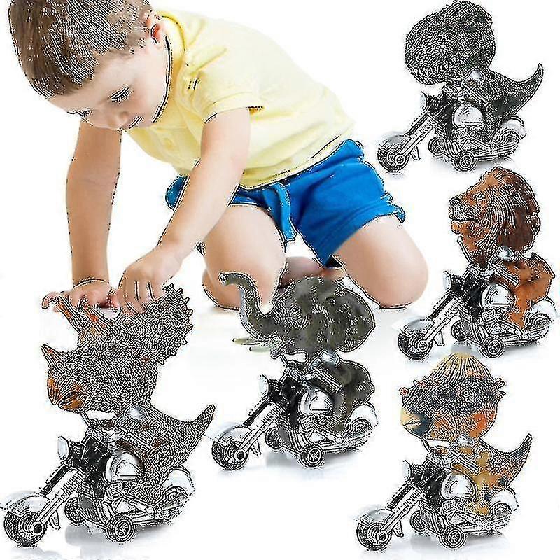 6 Pack Dinosaur Toys For Boys, Kids Toys Pull Back Dinosaur Toys Toddler Car Toys