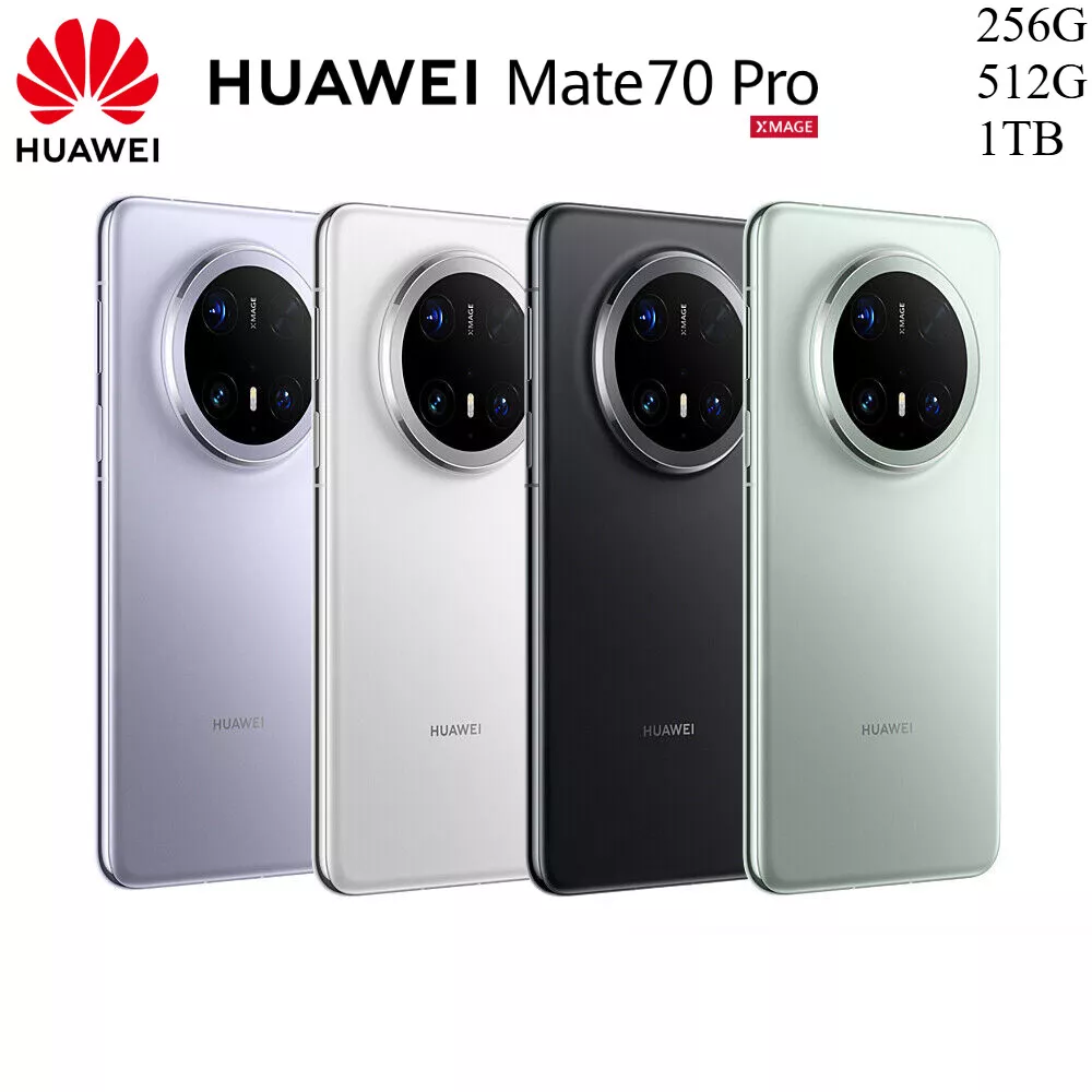 HUAWEI Mate 70 Pro 6.9" Kirin 9020 12GB+1TB 50MP 5500mAh 5G Mobile HarmonyOS 4.3